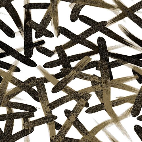 Modernist Collection - Paint Brush Gold FMZ502084 Available Sizes: 47" x 47"