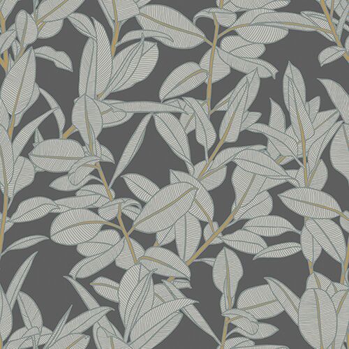 Rubbery Leaf Raven PBR 21527 Available Sizes: 47" x 47"