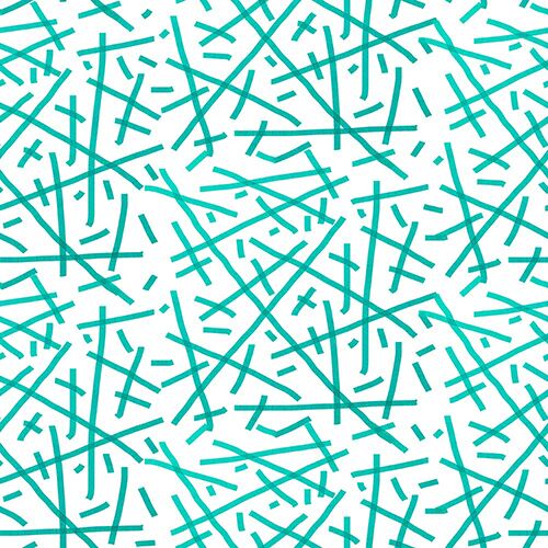 Modernist Collection - Streamer Turquoise FMZ502102 Available Sizes: 47" x 47"