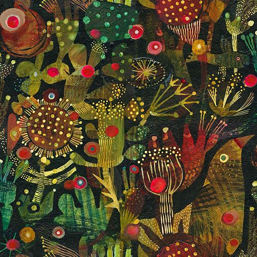 Bird and Fish EML305026 Available Sizes: 47" W x 23.5" H