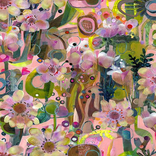 Blomsterdrom EML305001 Available Sizes: 47" W x 23.5" H