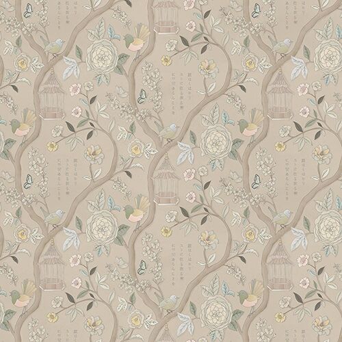 Japanese Garden Beige RVA13215 Available Sizes: 47" W x 23.5" H