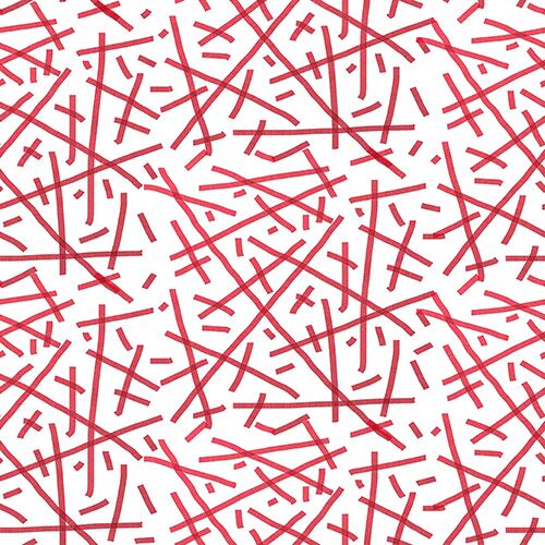 Modernist Collection - Streamer red FMZ502100 Available Sizes: 47" x 47"